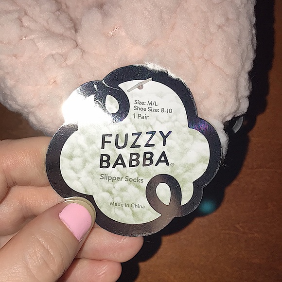 NWT Fuzzy Slippers! - Picture 3 of 4